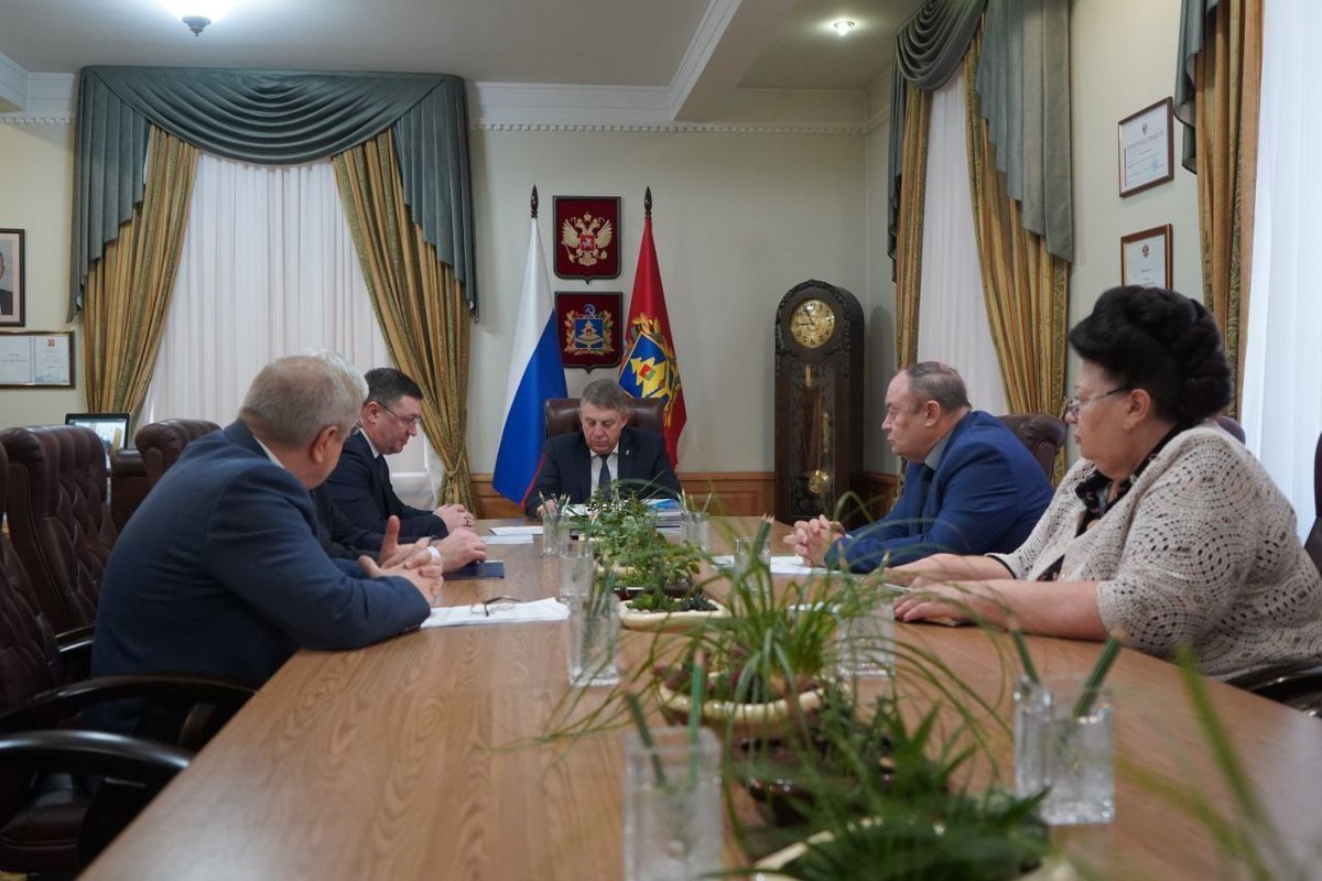 Брянский губернатор встретился с гендиректором АО «Транснефть – Дружба»