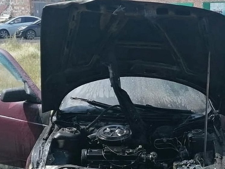 В прошедшие сутки в Хакасии горела трава и автомобиль