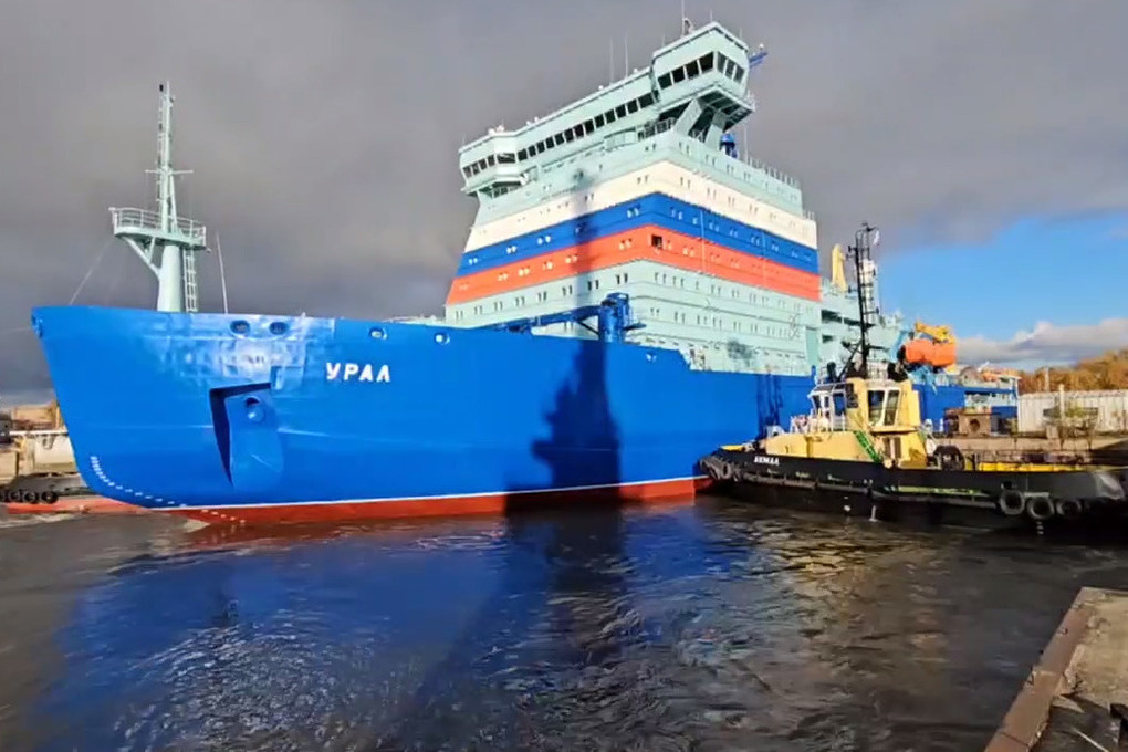ОСК завершил доковый ремонт атомного ледокола «Урал»