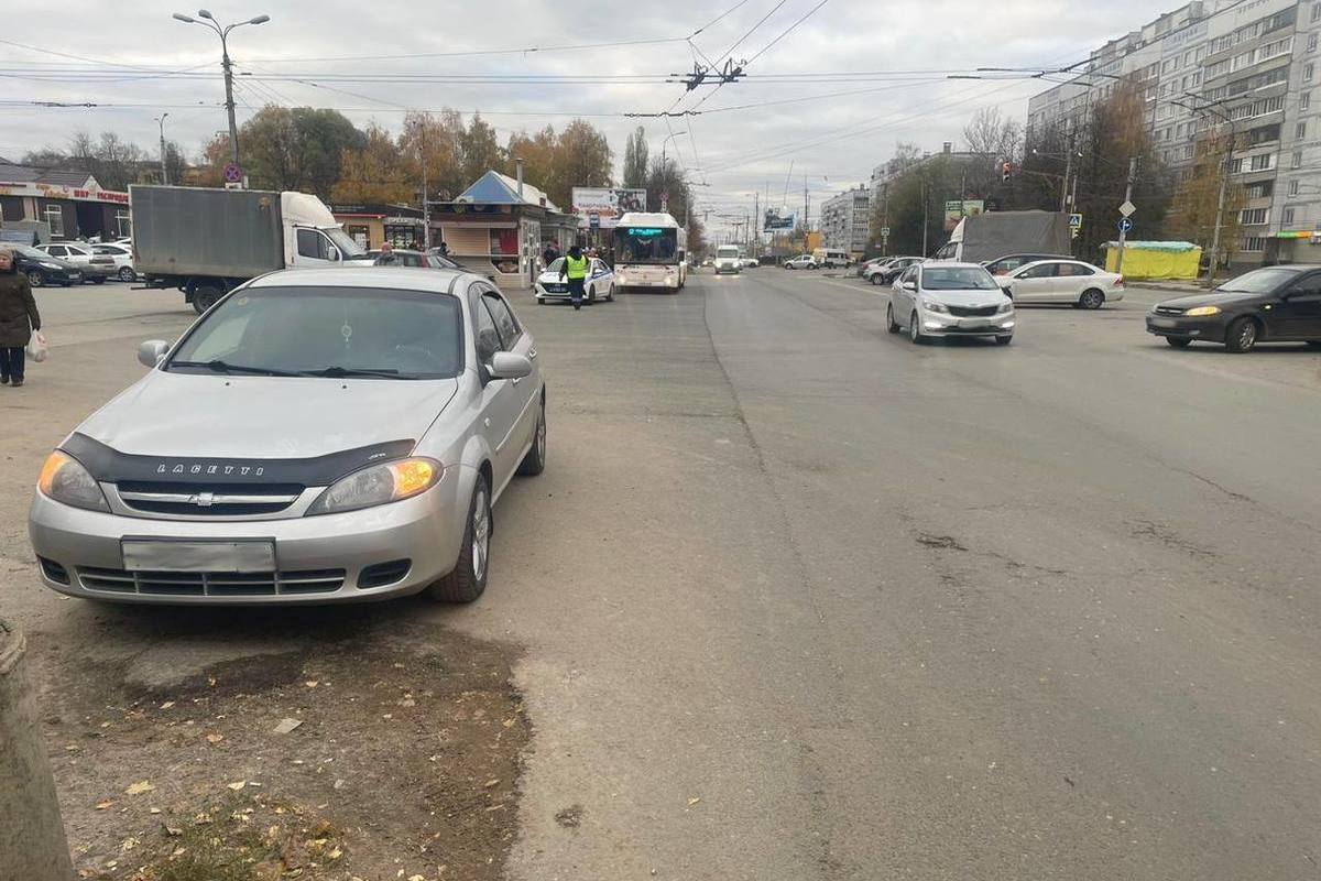 Авария в Рязани вчера на Новоселов