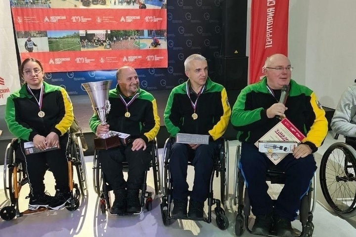 Sochi wheelchair athletes won the Moscow Curling Cup