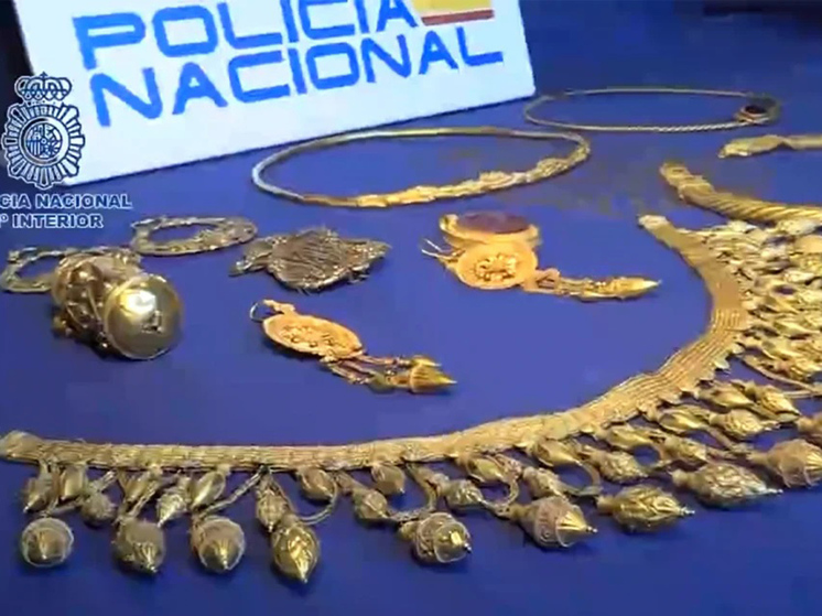 Найденное в Испании скифское золото признали подделкой еще 15 лет назад0