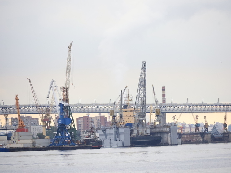 Большой порт Петербурга обзаведется новым причалом за 2,8 млрд рублей