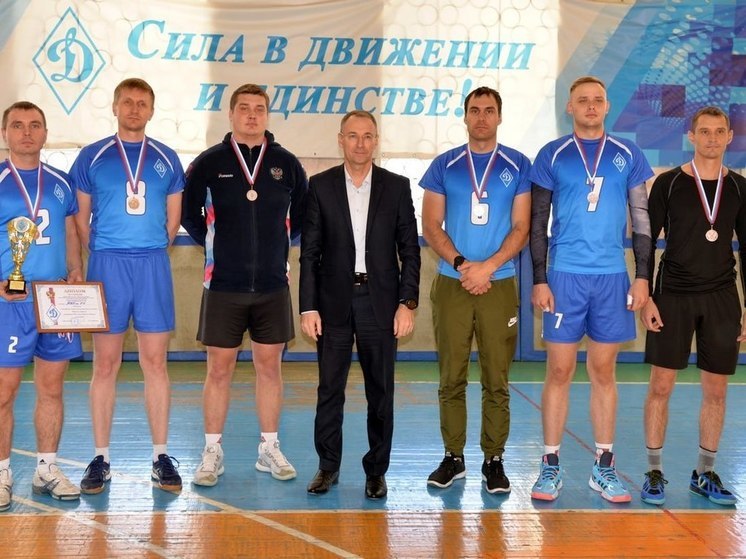 Волейболисты хакасского МВД завоевали бронзу в турнире «Динамо»