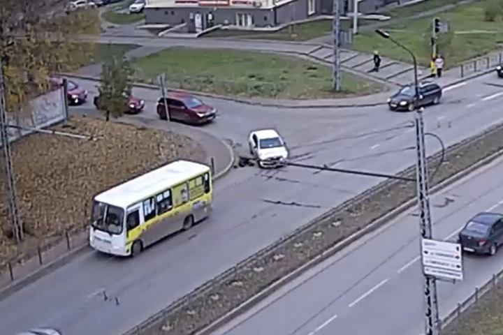 Водитель жестко сбил пешехода в Петрозаводске