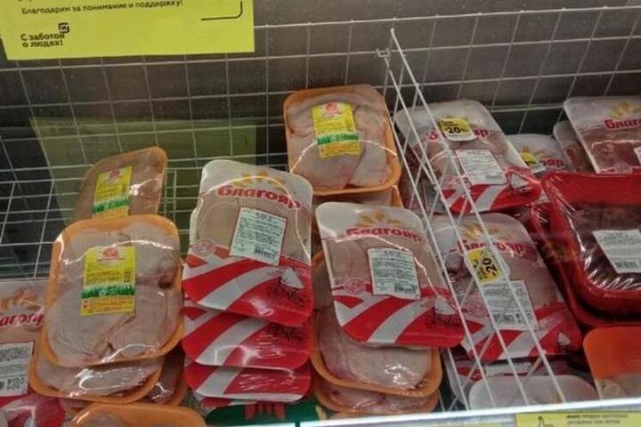 Стоимость куриного мяса в Ростовской области выросла почти на 70 рублей