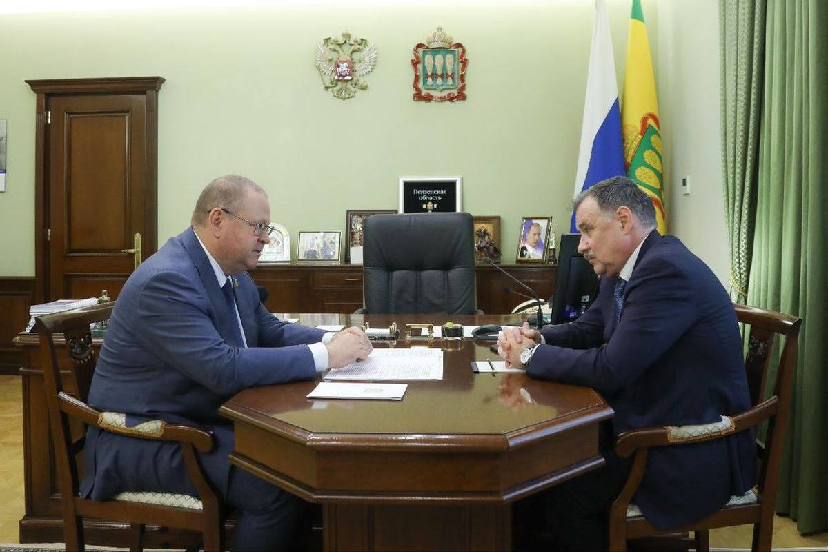 Губернатор Пензенской области обсудил вопросы трудоустройства с руководителем Роструда