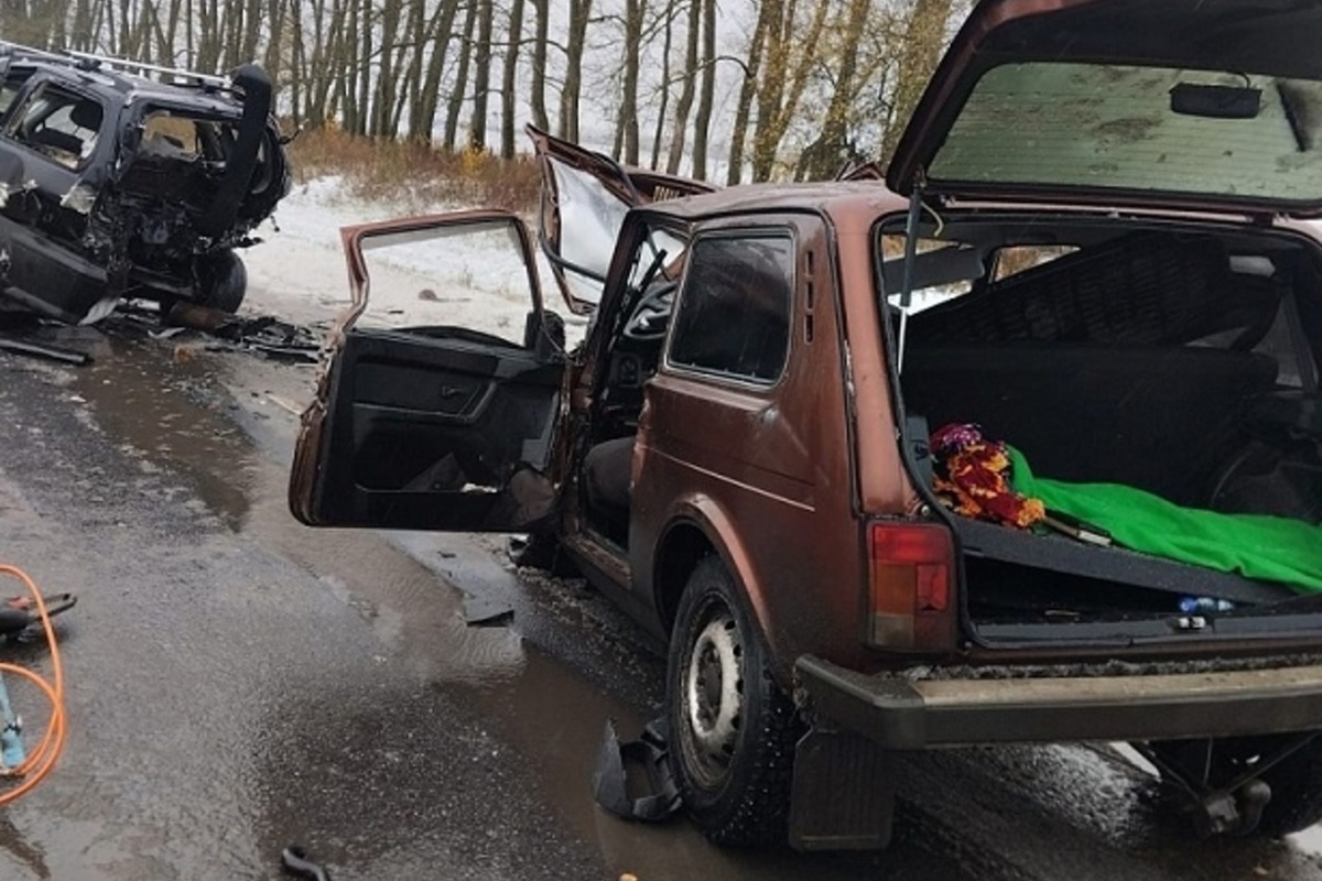 Два человека погибли в страшном ДТП под Курском