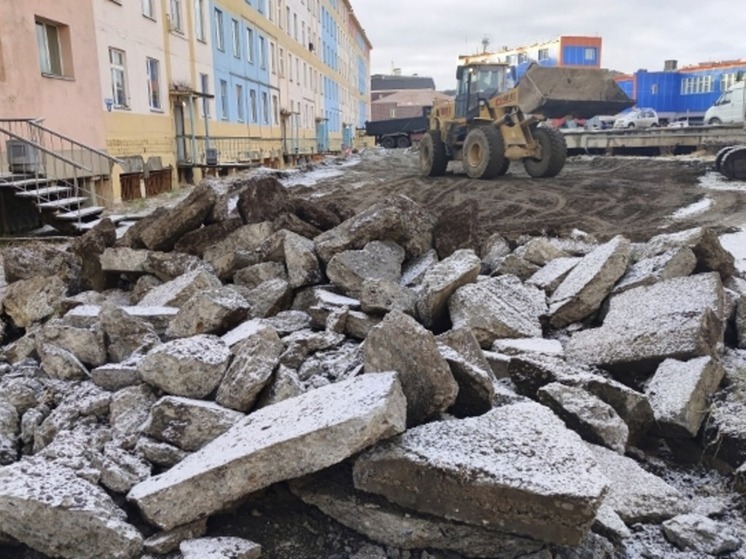 Более 7,5 тысяч квадратных метров дворов отремонтируют в Анадыре