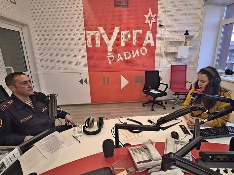На Чукотке сотрудник ОВО Росгвардии выступил в эфире "Радио Пурга"
