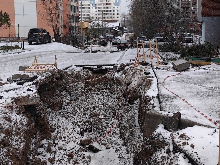 Жители Томска пожаловались на отсутствие тепла и горячей воды на улице Чкалова