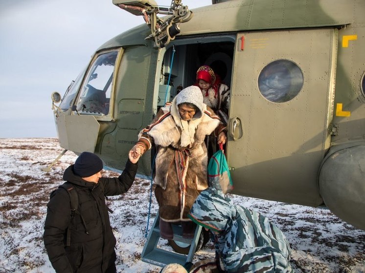 На Ямале в тундру упали обломки ракеты: эвакуированные оленеводы вернулись домой