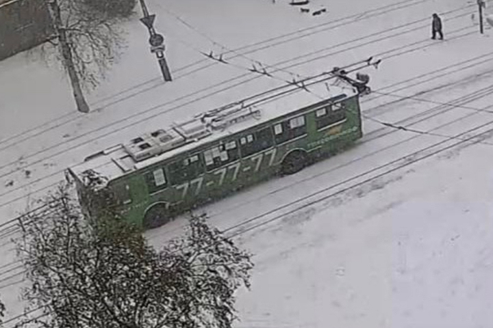 Троллейбусы Петрозаводска вернулись на привычный маршрут