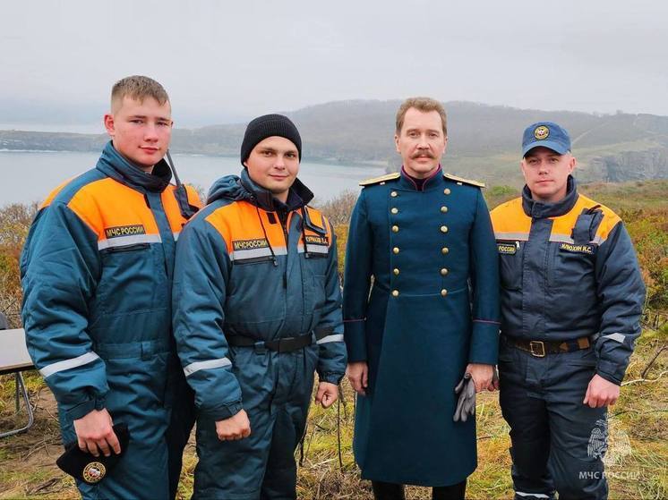 В Приморье пожарные обеспечили безопасность съемок фильма про Арсеньева