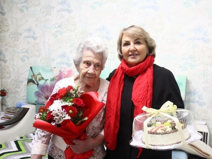 Ветеран ВОВ из Рязани Бася Митрофанова отпраздновала 100-летний юбилей