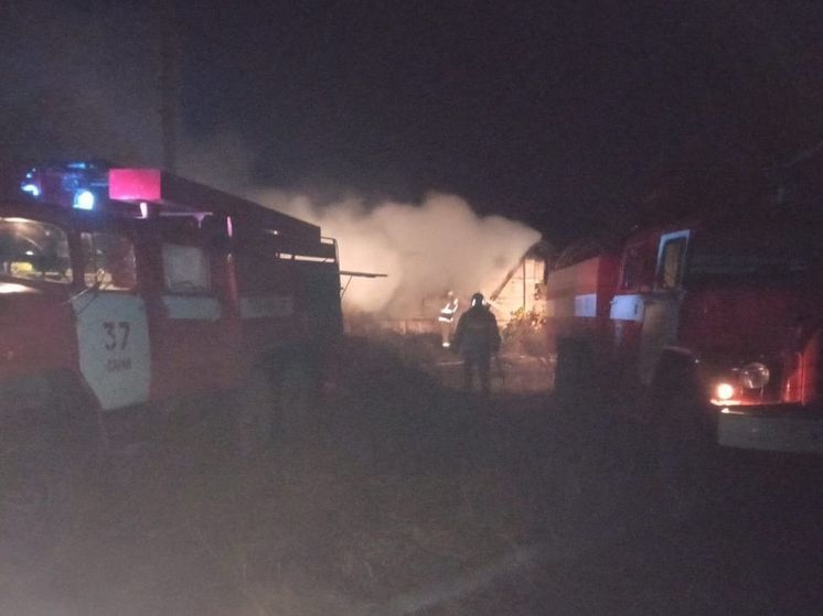 В Рязанской области во время пожара со взрывом погиб 54-летний мужчина