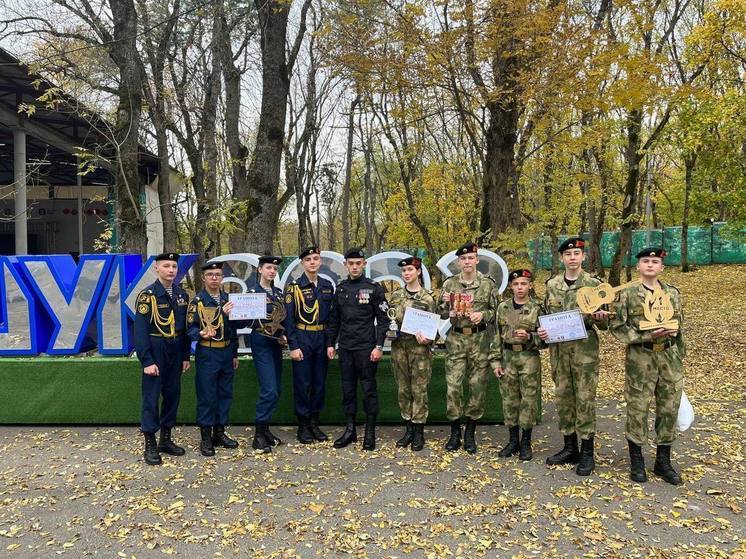 Юнармейцы Пятигорска стали первыми в слёте военно-патриотических и военно-спортивных клубов