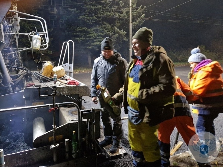 Глава Минтранса ДНР проинспектировал ход дорожных работ в Макеевке