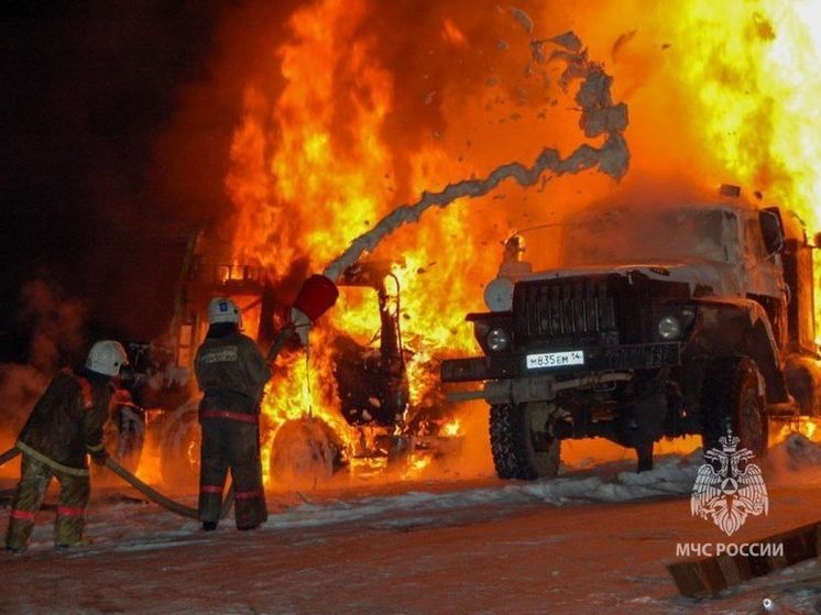 В Якутии зарегистрировано 117 случаев возгорания автомобилей