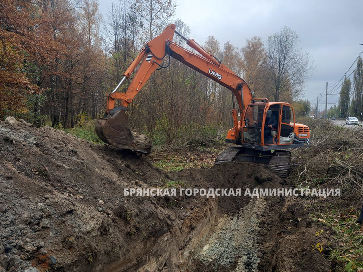 Строительство водовода к поселку Чайковичи началось в Брянске