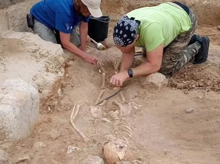 Найденные в Польше скованные скелеты женщины и ребенка заставили вспомнить о вампирах