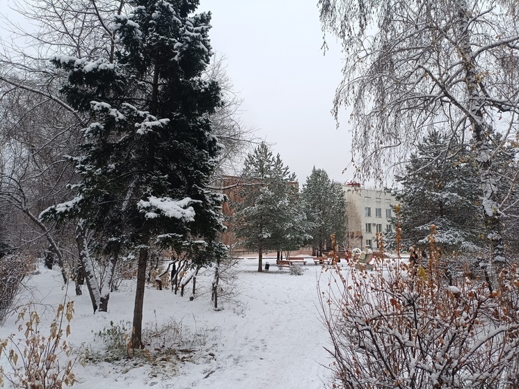 Снегопад и гололедица ожидаются в Хакасии