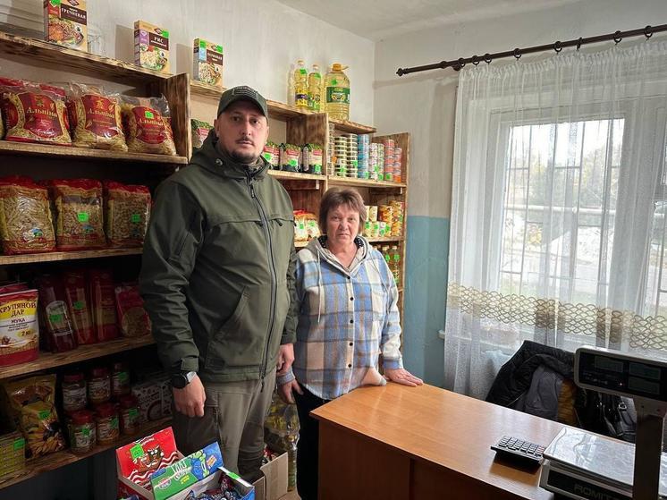 В ЛНР заработал магазин новосибирских товаров