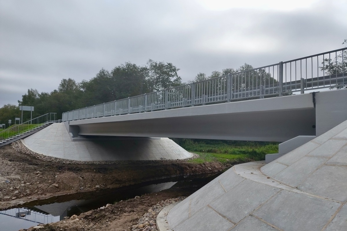 Мост в Себежском районе отремонтировали досрочно