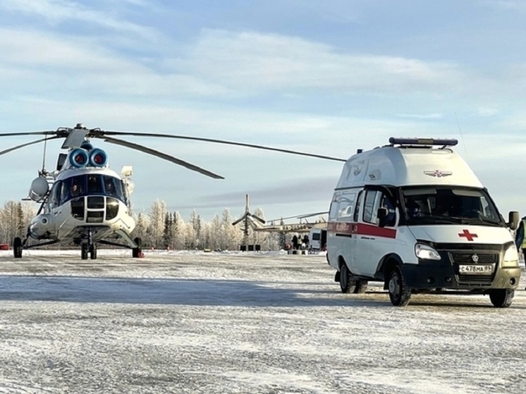 В ЯНАО вертолет с вахтовиками совершил аварийную посадку