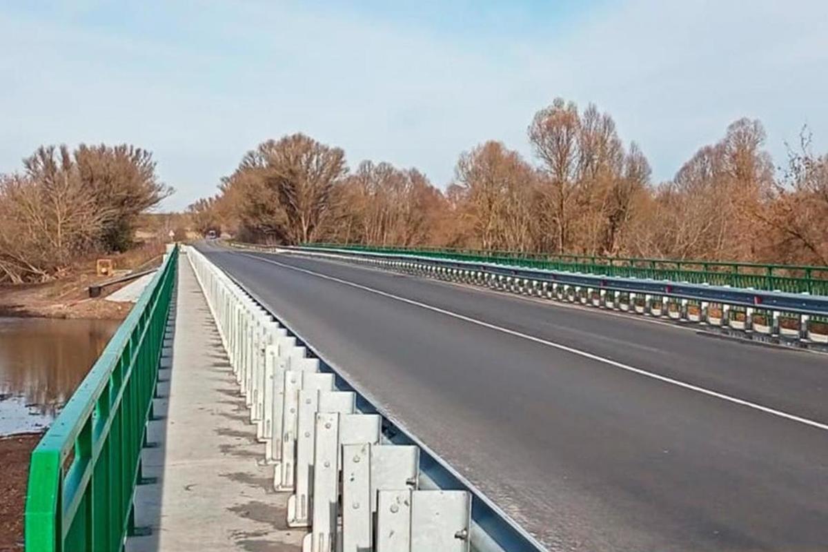 Мост через реку Вабля в Брянской области отремонтирован