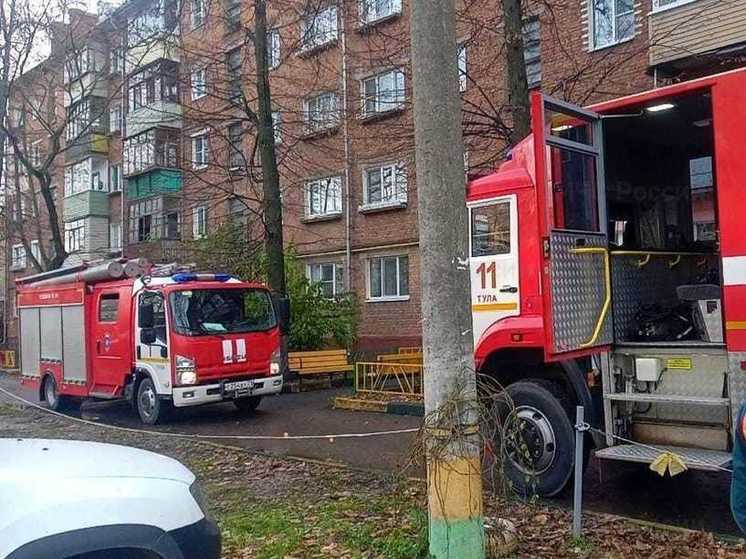 В Туле на Красноармейском проспекте сгорел мужчина