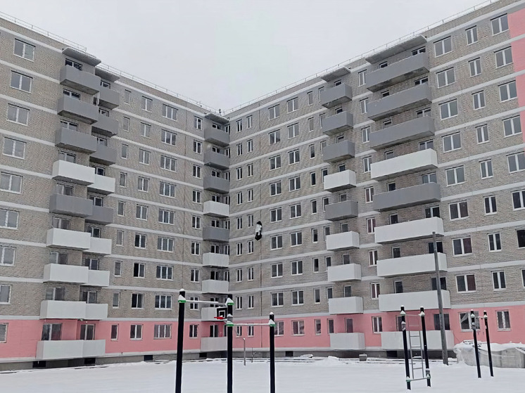 Дом на улице Карпогорской в Архангельске хотят ввести в эксплуатацию в ноябре