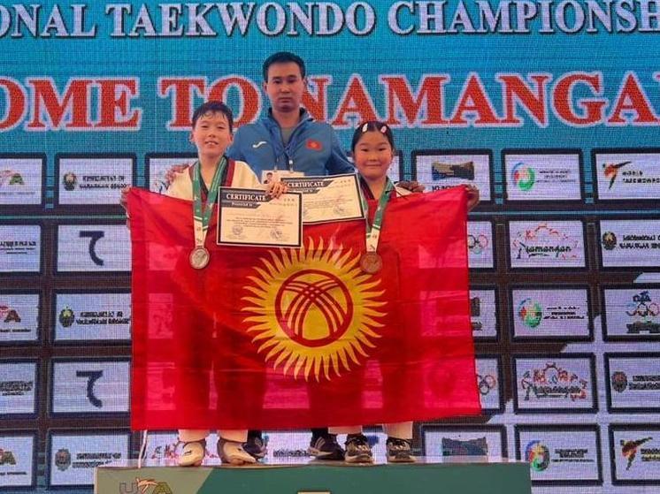 Таэквондисты из Бишкека завоевали медали на чемпионате в Узбекистане