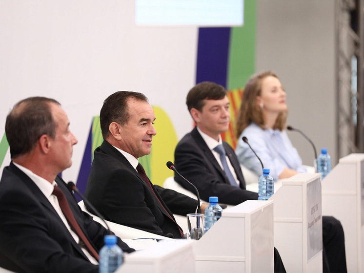 Губернатор Краснодарского края Вениамин Кондратьев встретился с финалистами конкурса «Лидеры Кубани».