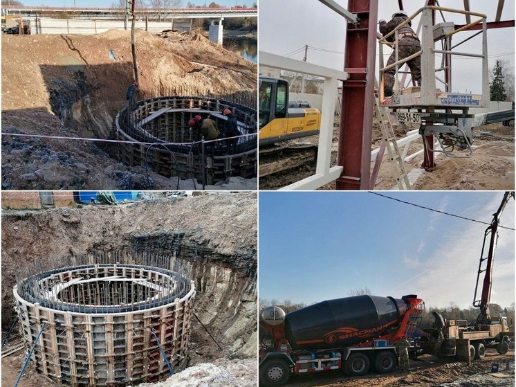 В селе Колчаново реконструируют очистные сооружения на 600 кубометров воды в сутки