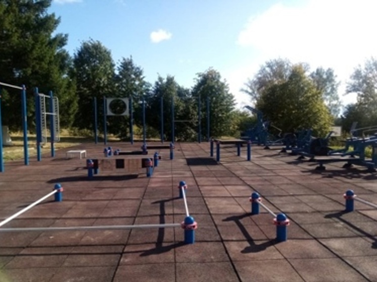 В Русском Камешкире Пензенской области появилась новая спортивная площадка