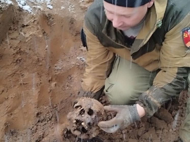 Поисковики обнаружили останки 60 солдат под Истрой