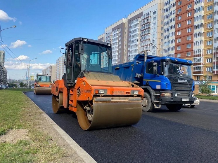 В Красноярске за сезон отремонтировали 79 километров дорог