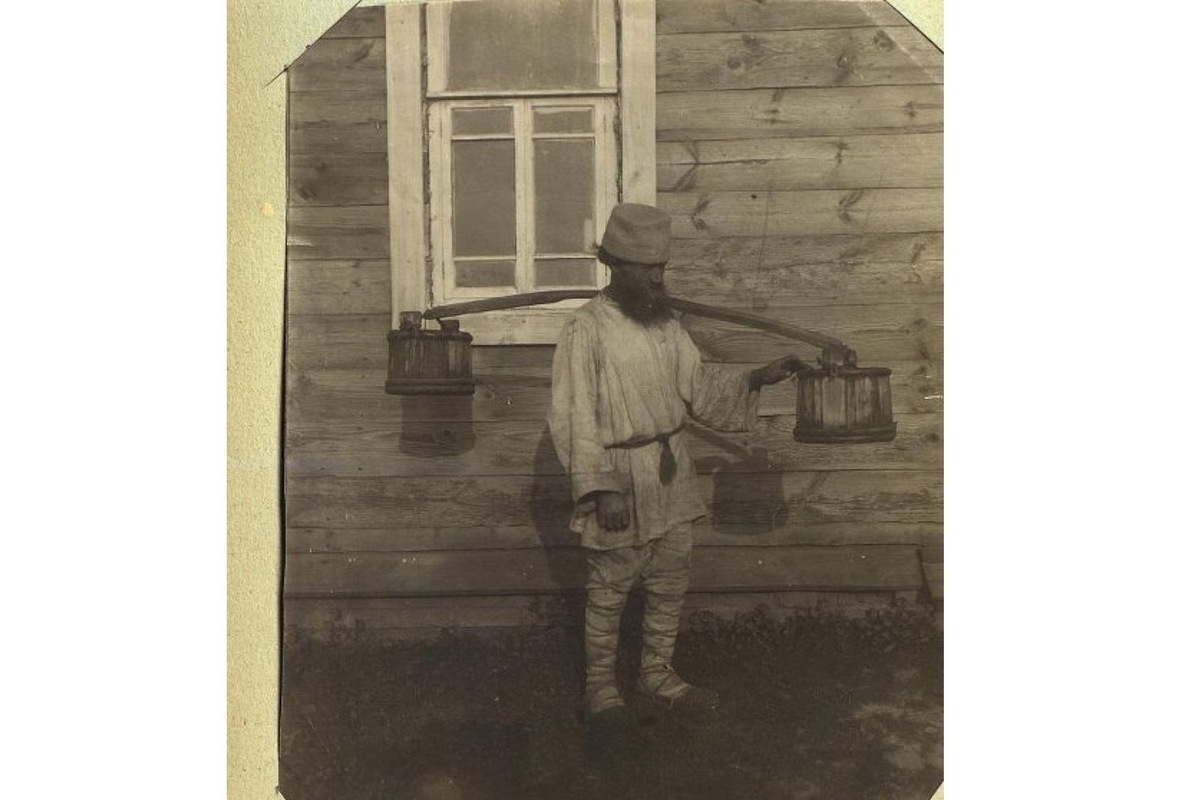 В сеть попала редкая фотография орловского крестьянина 1904 года