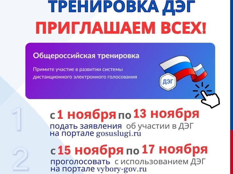 Курян приглашают на тренировку по дистанционному онлайн голосованию