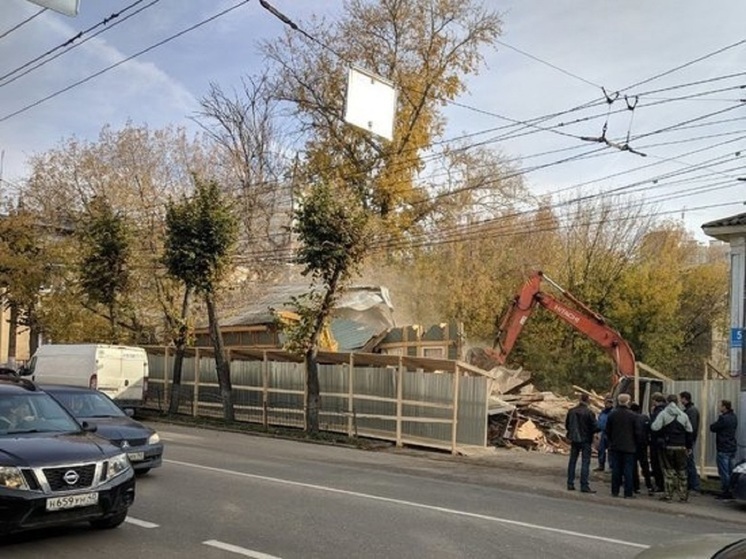 В Калуге окончательно снесли дом Яковлева