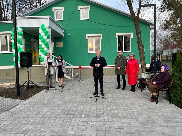 В селе Знаменка Белгородской области открыли ФАП после капремонта