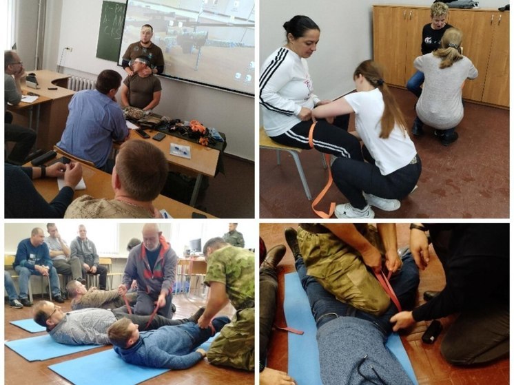 100 дружинников в Псковской области проходят обучение по программе «Я – доброволец России»