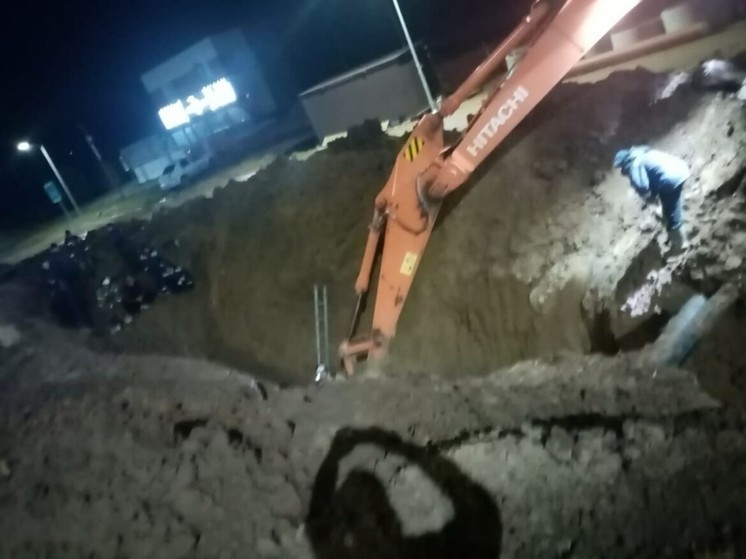 В Иннополисе спасли одного из двоих засыпанных землей рабочих