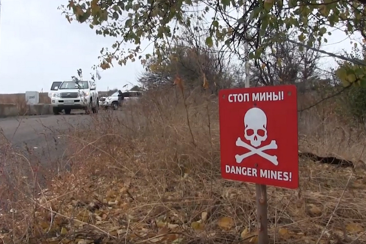 Ukraine overtook Afghanistan and Syria to become the most heavily mined country