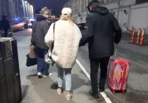 Прибытие Аллы Пугачевой на поезде Псков-Москва попало на видео