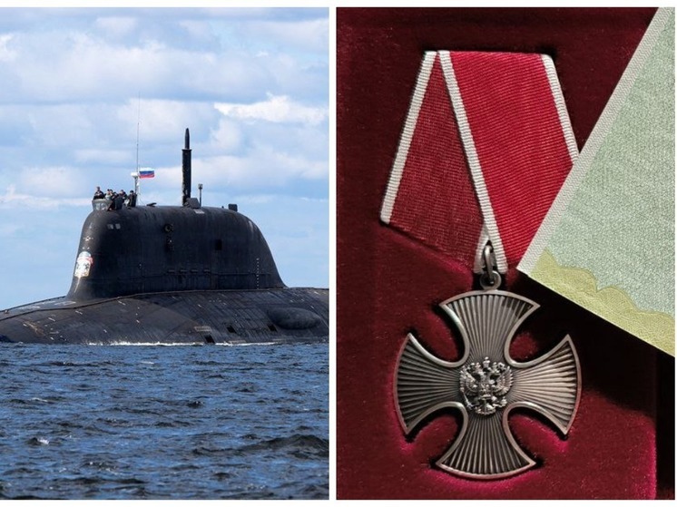Капитана подлодки «Новосибирск» Артема Шпирко наградили Орденом Мужества
