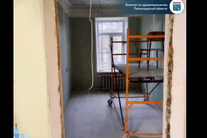 В Киришской больнице отремонтируют отделение сестринского ухода