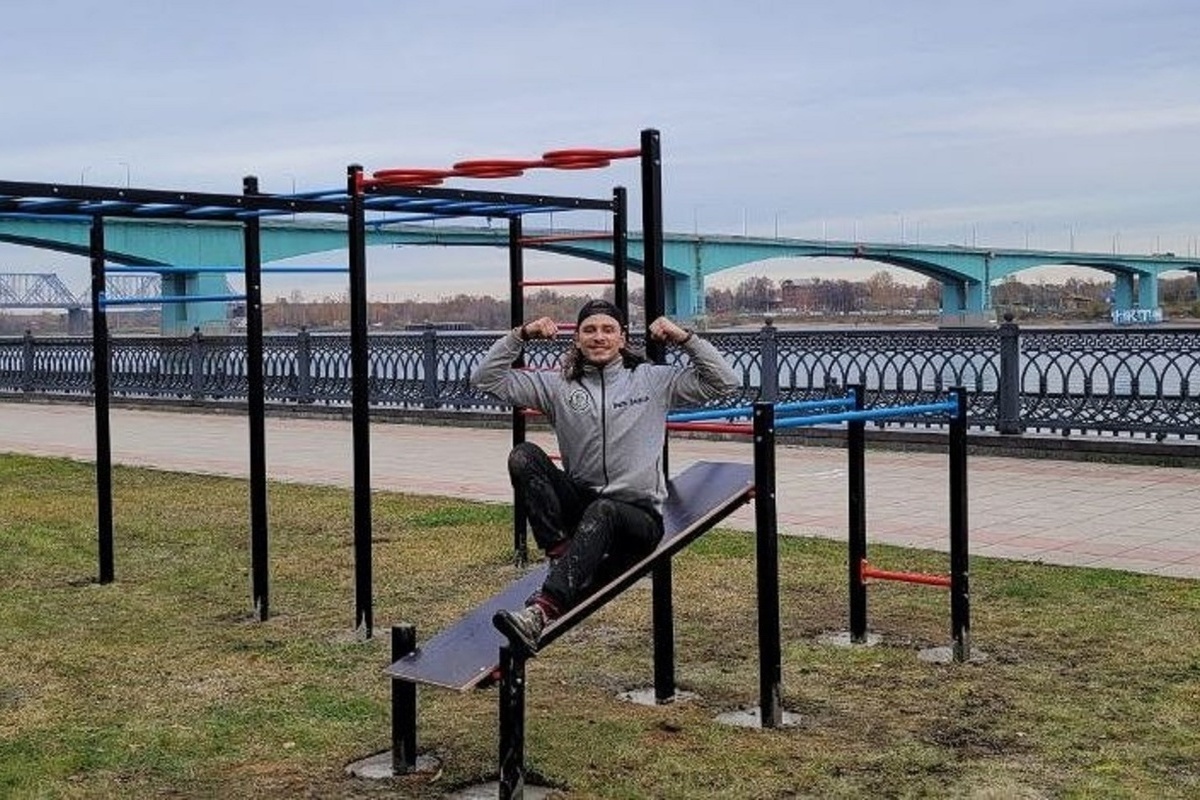 Yaroslavl entrepreneur donated a workout space to the city