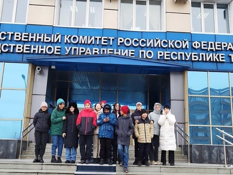 В Следкоме Тувы  прошел  день открытых дверей для детей